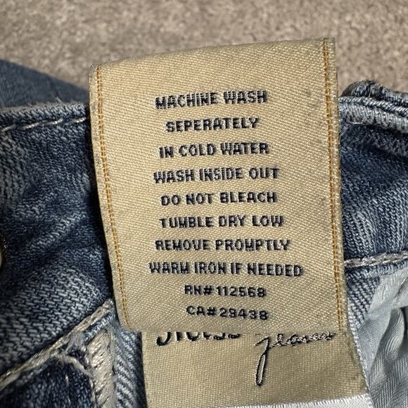 Miss Me Womens Embellished Sequin Straight Leg Jeans Medium Wash Size 27 - Picture 14 of 14